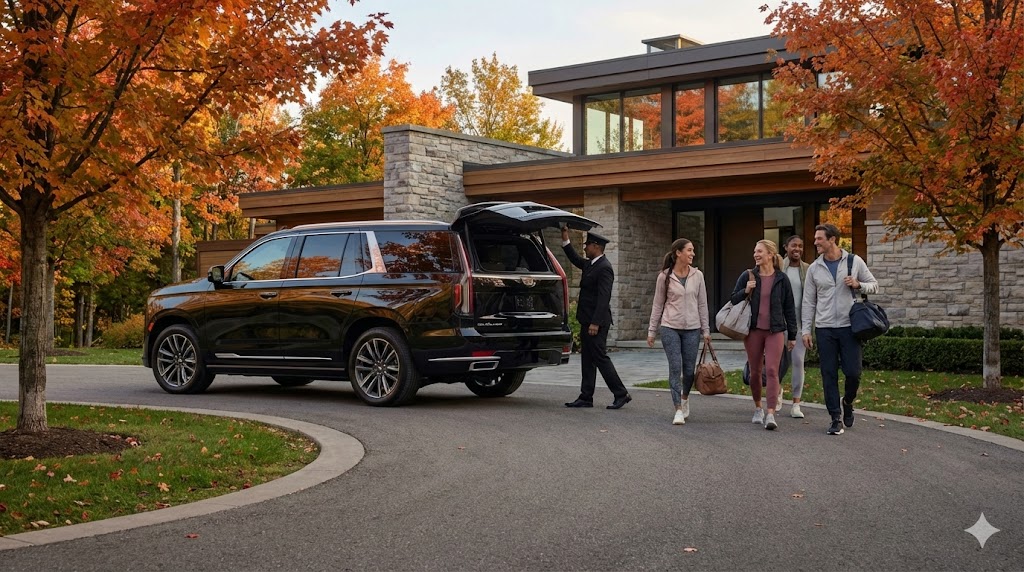 Wedding guest hotel pickup coordination