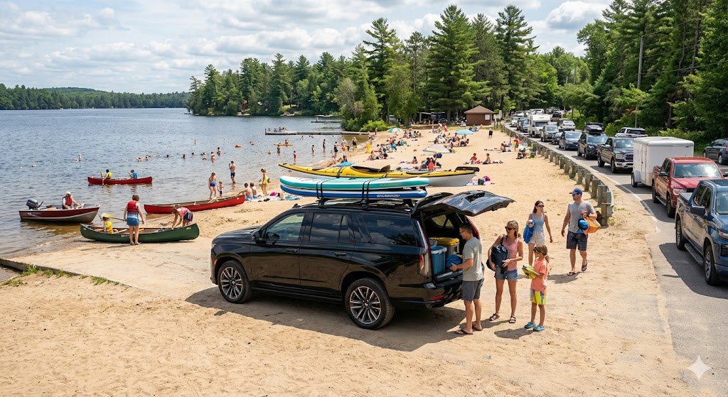 Sprinter van ski equipment capacity Blue Mountain