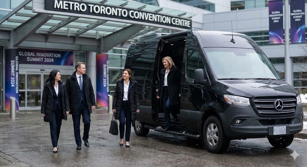 Luxury Transportation Toronto: Corporate Event Elegance 1 Corporate Group Sprinter Van Toronto