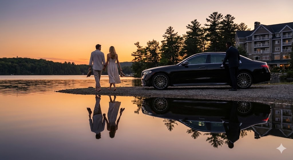 Personal Driver Service for JW Marriott The Rosseau Muskoka 4 Mercedes at Lake Rosseau JW Marriott