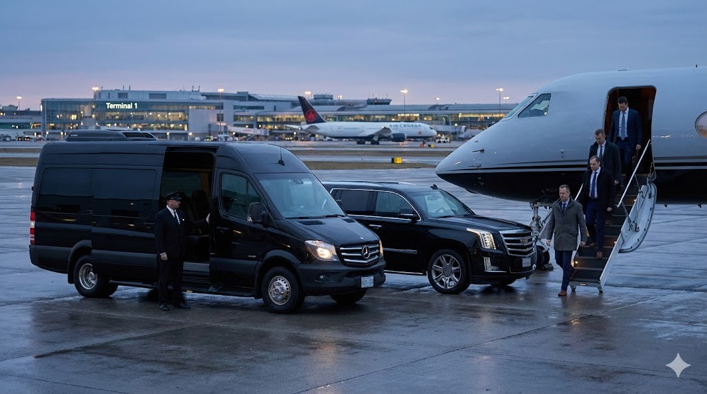 Multi-vehicle coordination at Toronto Pearson FBO terminal operations