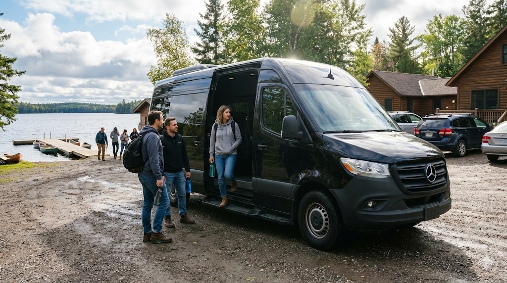 Spa weekend transportation Hockley Valley