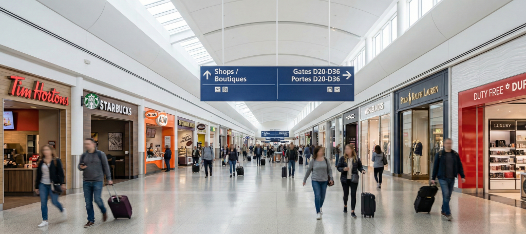 Toronto Pearson YYZ Terminal 1 Guide