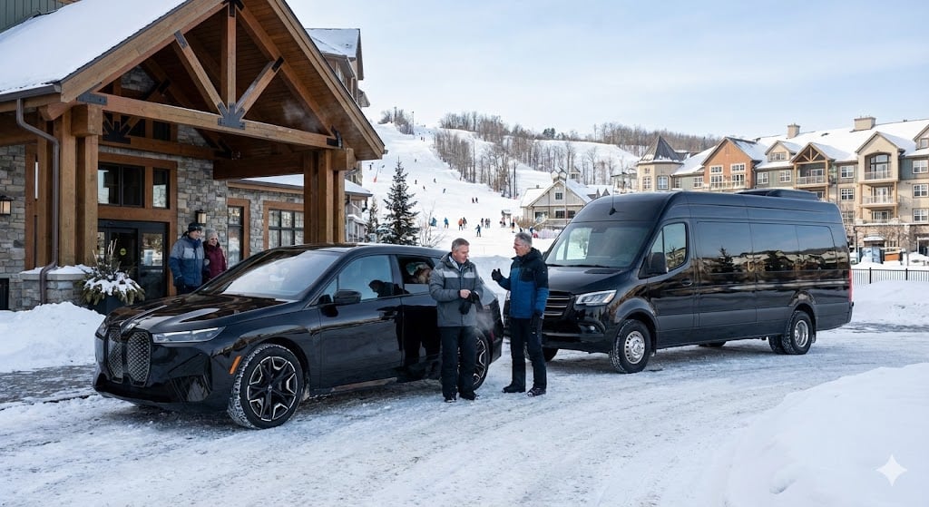 Luxury SUV service YYZ to Blue Mountain