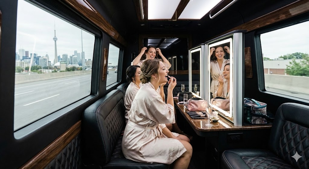 Wedding Guest Shuttle Service 2 Bridal Party Sprinter