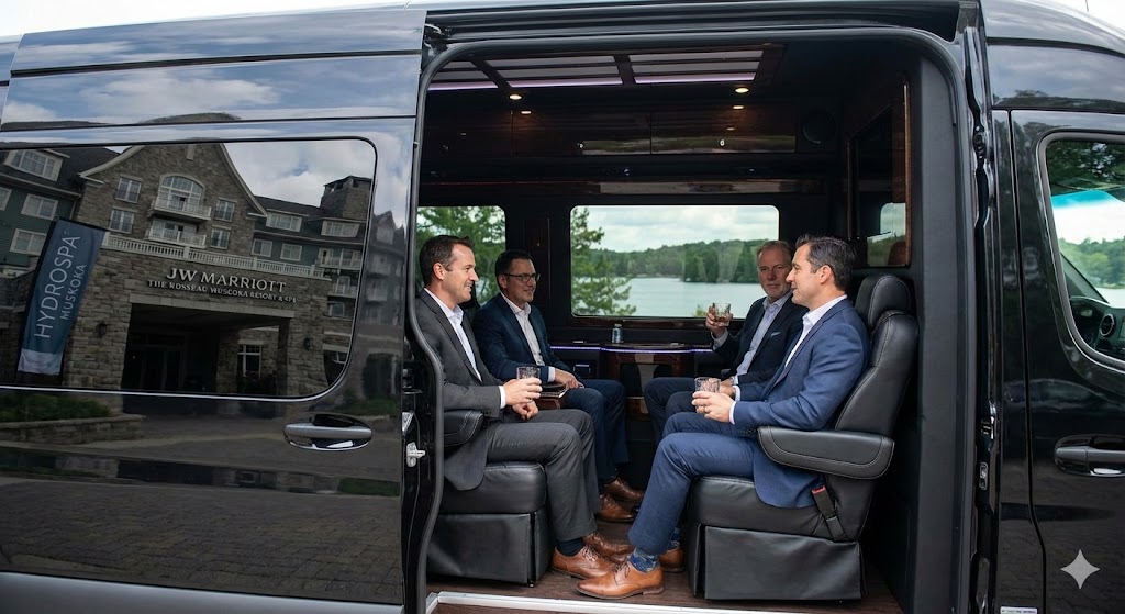 VIP Sprinter interior executive configuration