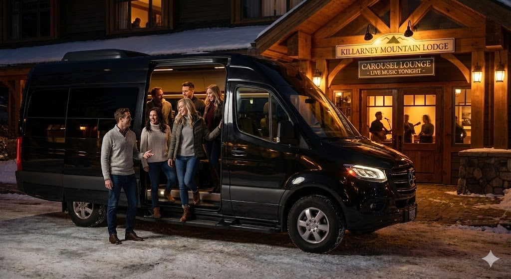 Luxury Sprinter at Carousel Lounge Night