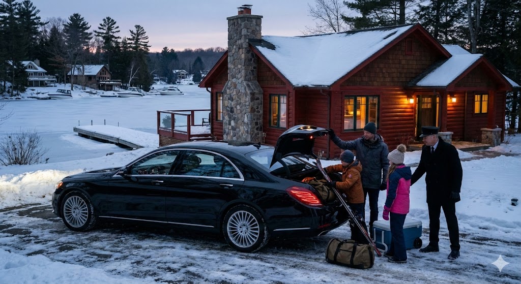 Couples spa weekend transportation