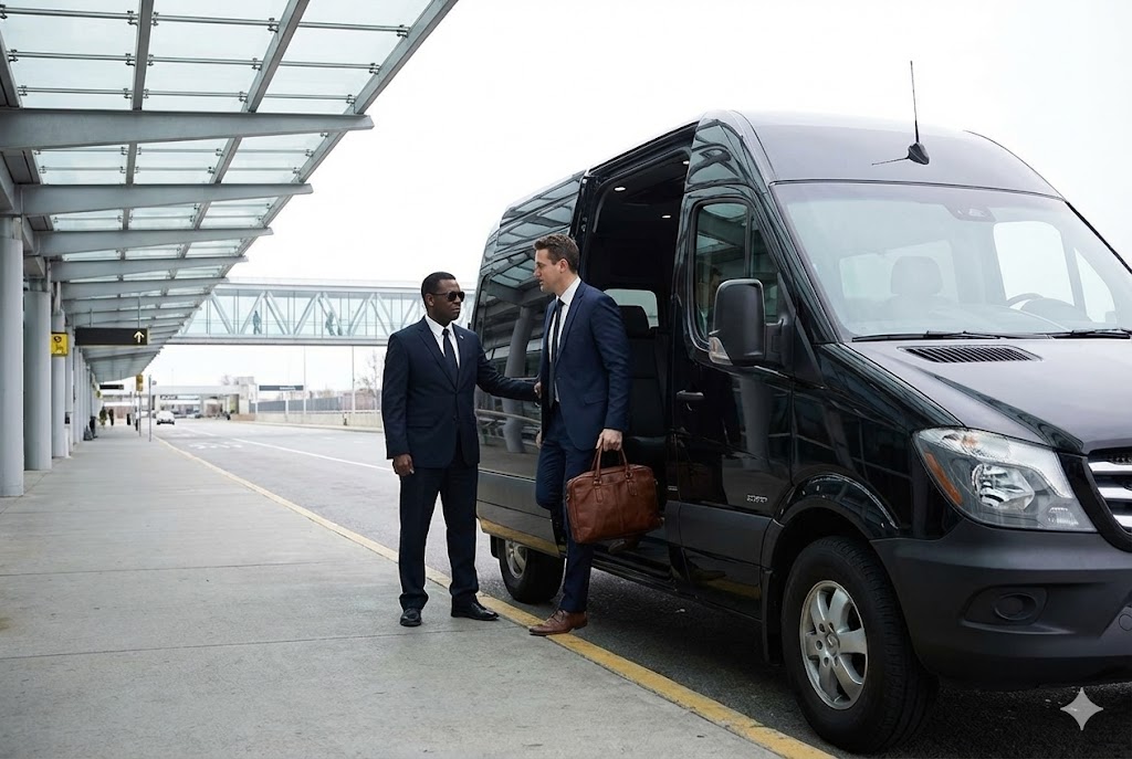 Professional chauffeur service van transportation Niagara