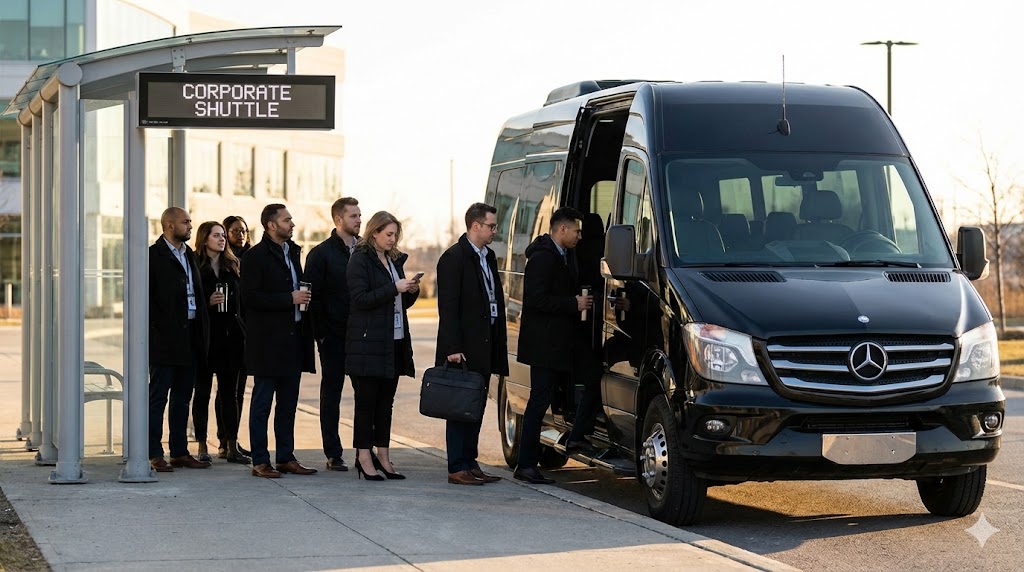 RM Locations 11 Premium Executive Group Shuttle: Secure VIP & Leadership Team Transportation Infrastructure