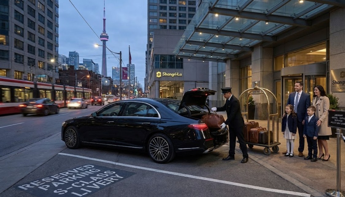 Dedicated Chauffeur Service for World Cup 2026 Toronto 1 Dedicated chauffeur service Shangri-La Toronto family multi-day World Cup