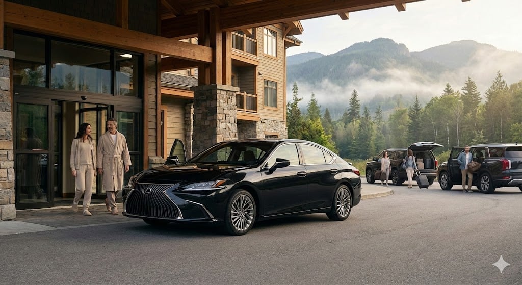 Executive sedan airport shuttle Toronto