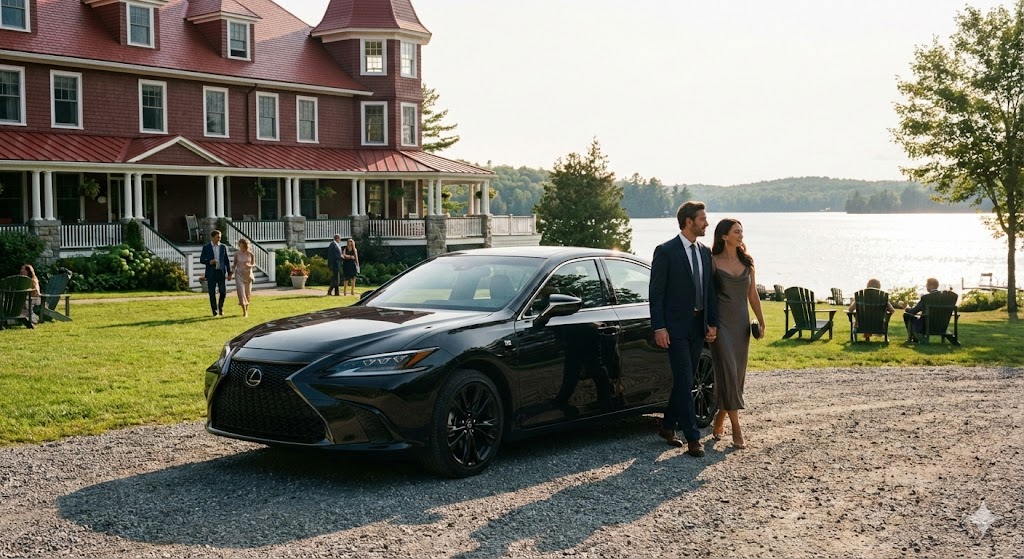 S-Class sedan VIP bridal party transportation