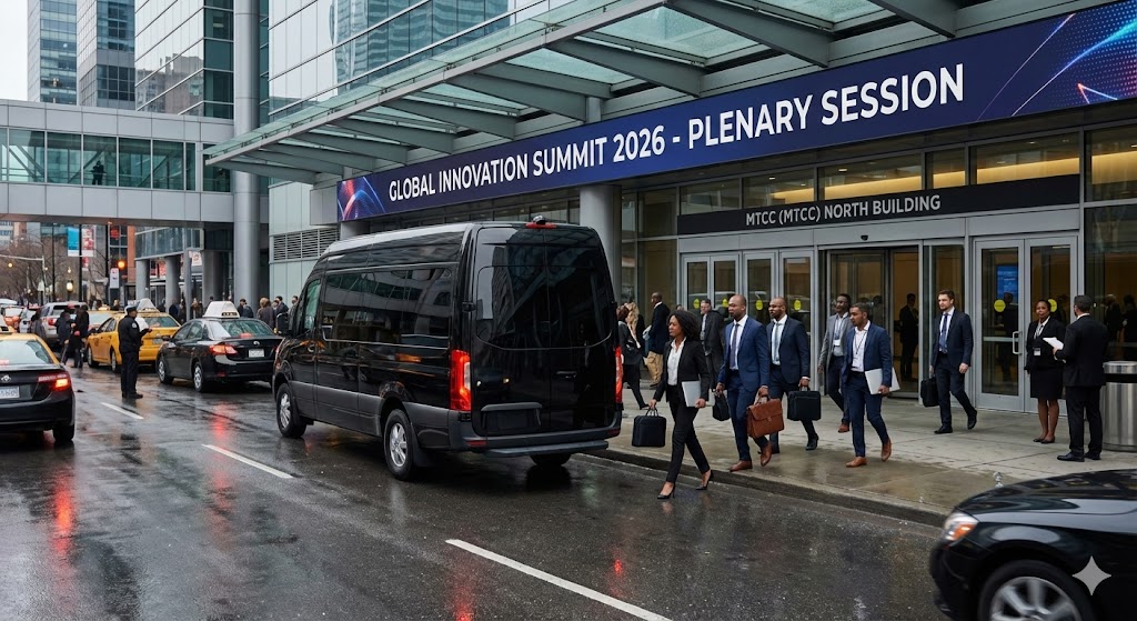 International Centre conference shuttle coordination