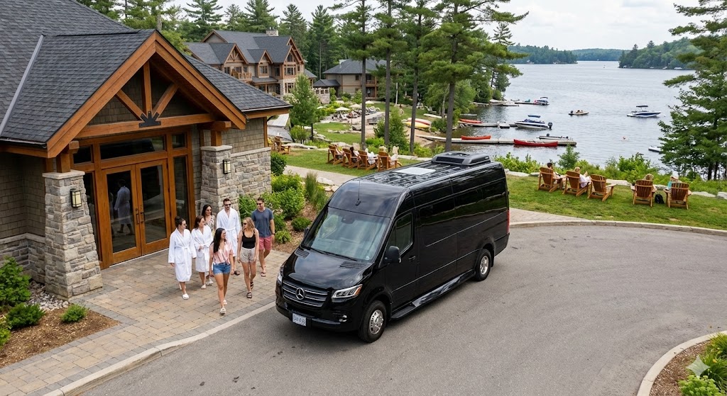 Sprinter VIP at Taboo Muskoka spa