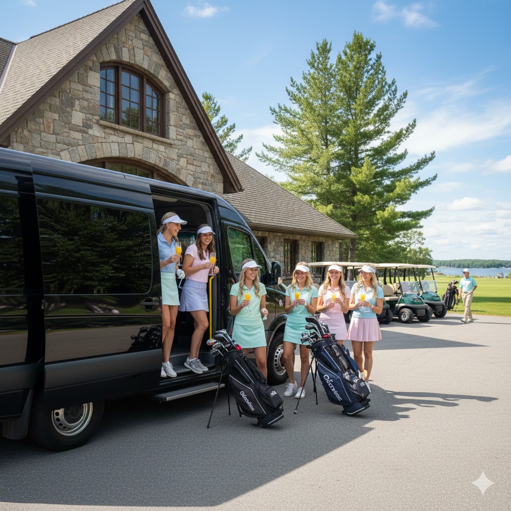 Group coordination for wedding guest shuttle