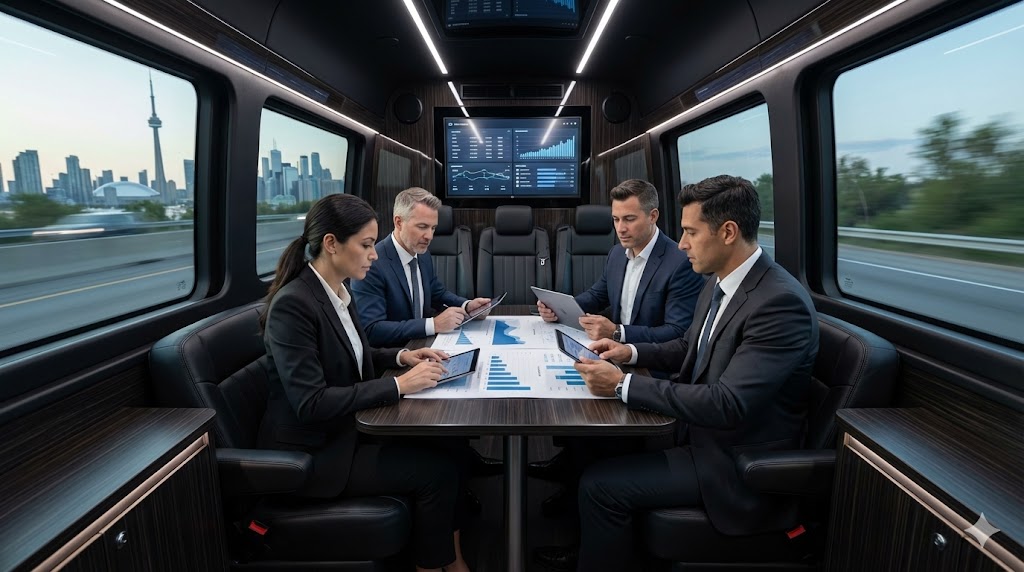 Executive Sprinter conference table team building coordination