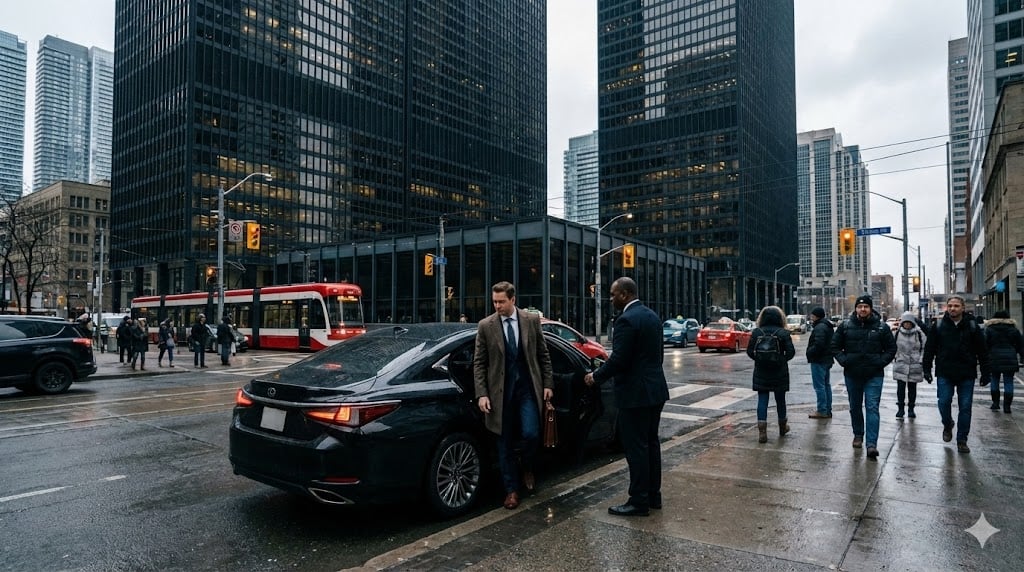 RM Locations 5 TORONTO FINANCIAL DISTRICT Executive Car Service Bay Street Toronto