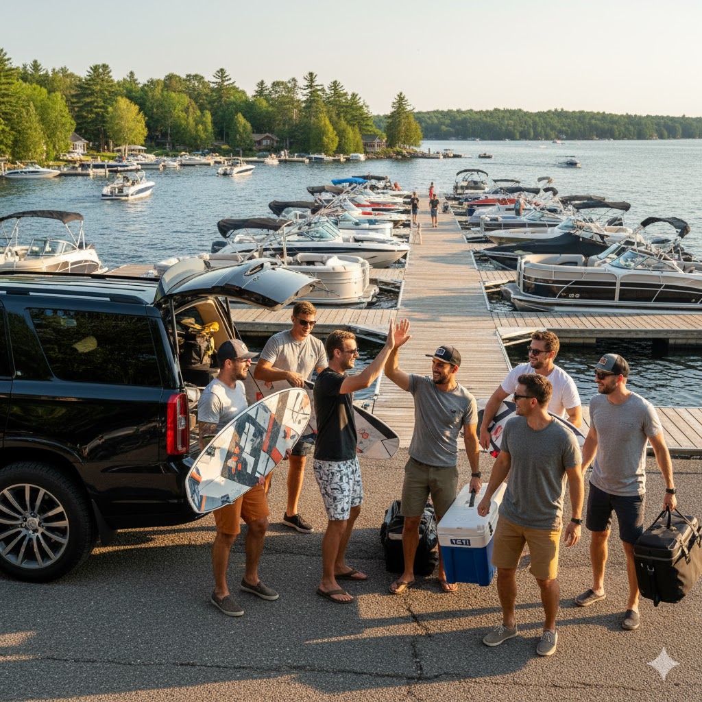 Professional wedding guest group coordination