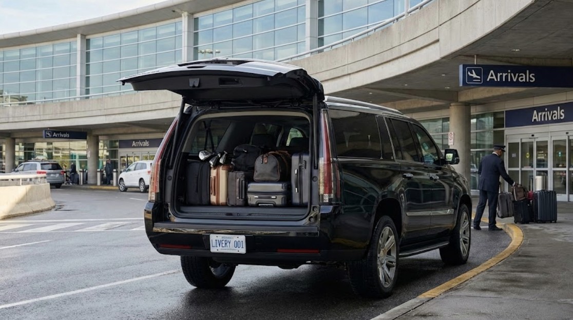VIP Transportation – Dedicated Chauffeur for World Cup 2026 18 Escalade Pearson Airport luggage service
