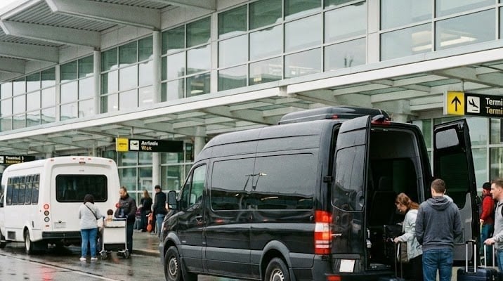 YYZ Terminal 3 arrivals with luggage loading