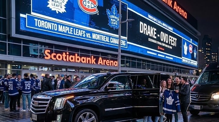 Executive Sprinter concert group transportation Toronto