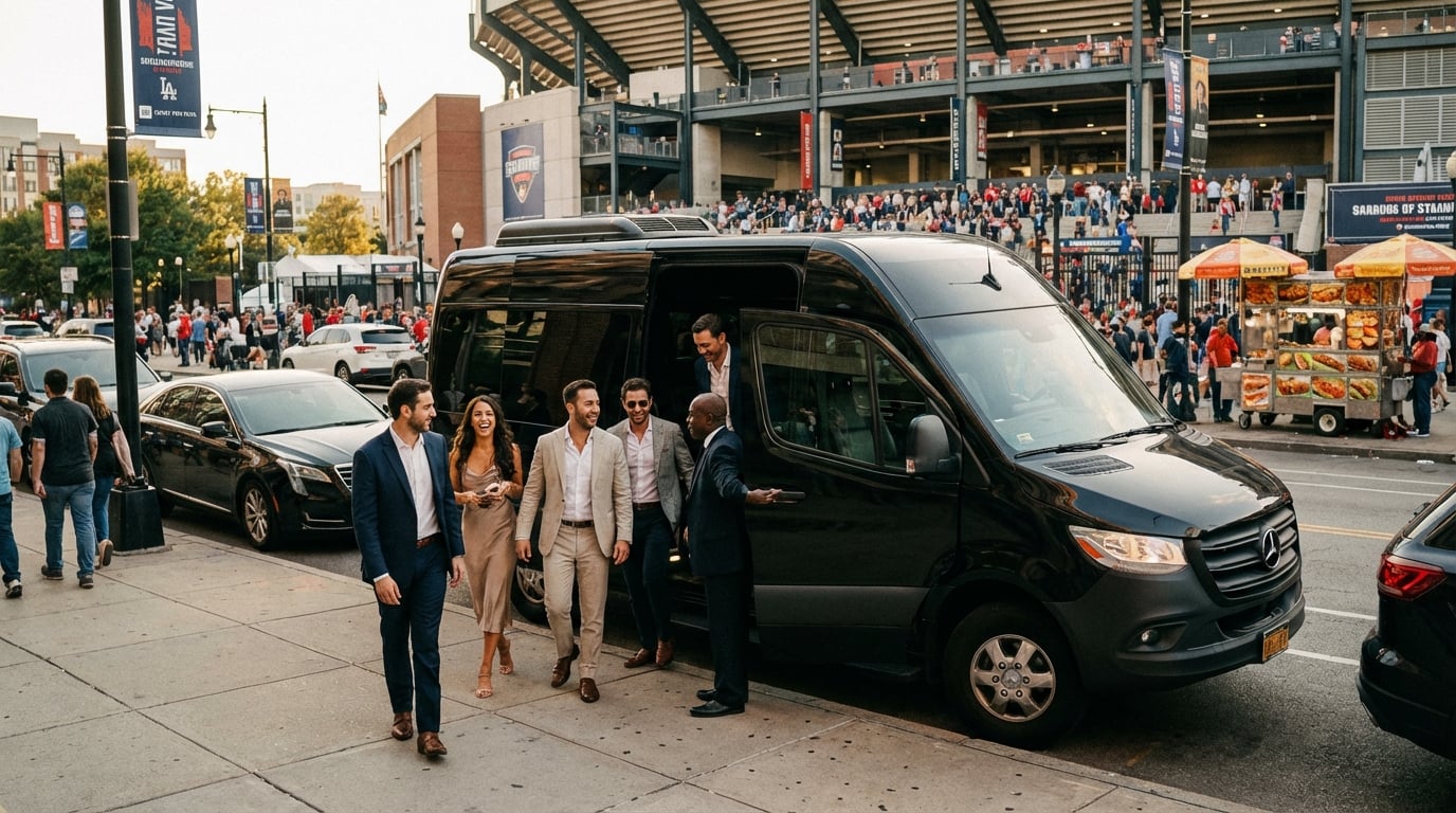 Mercedes Sprinter passenger van Toronto group transportation