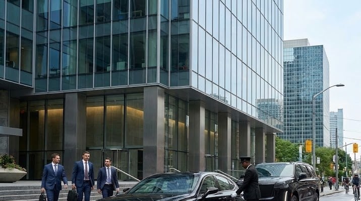 Cadillac Escalade executive chauffeur Toronto corporate transport
