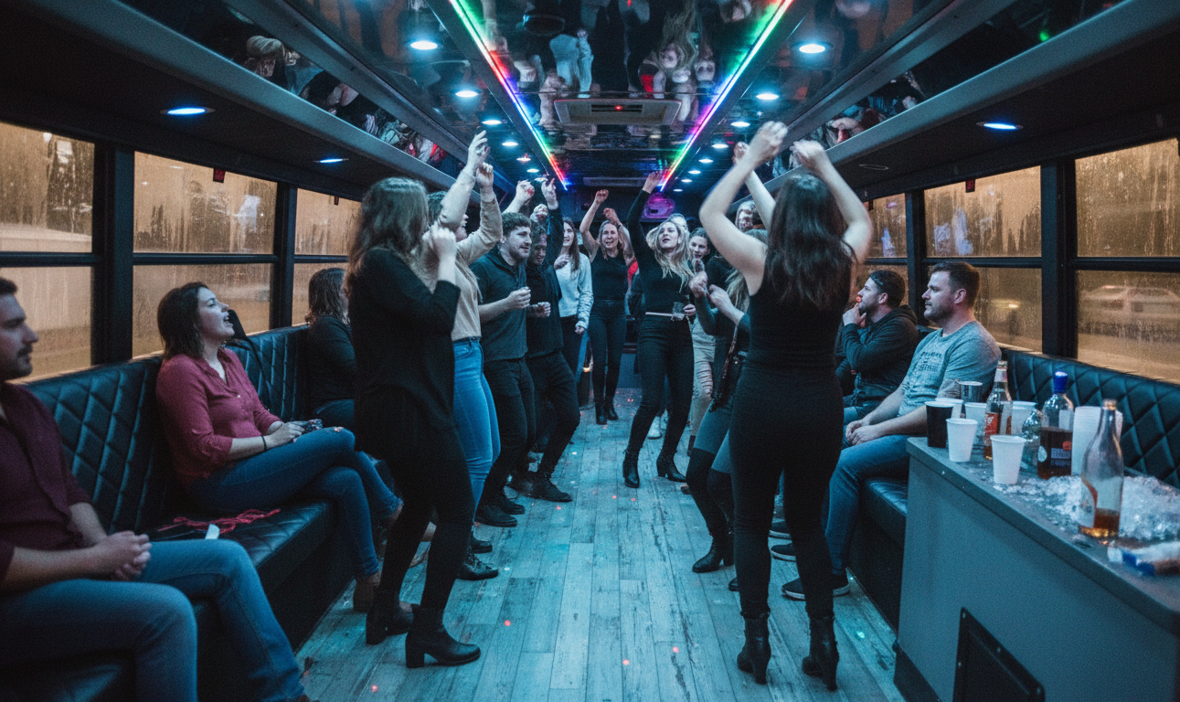 52-seat coach bus for Brampton sports teams and large groups