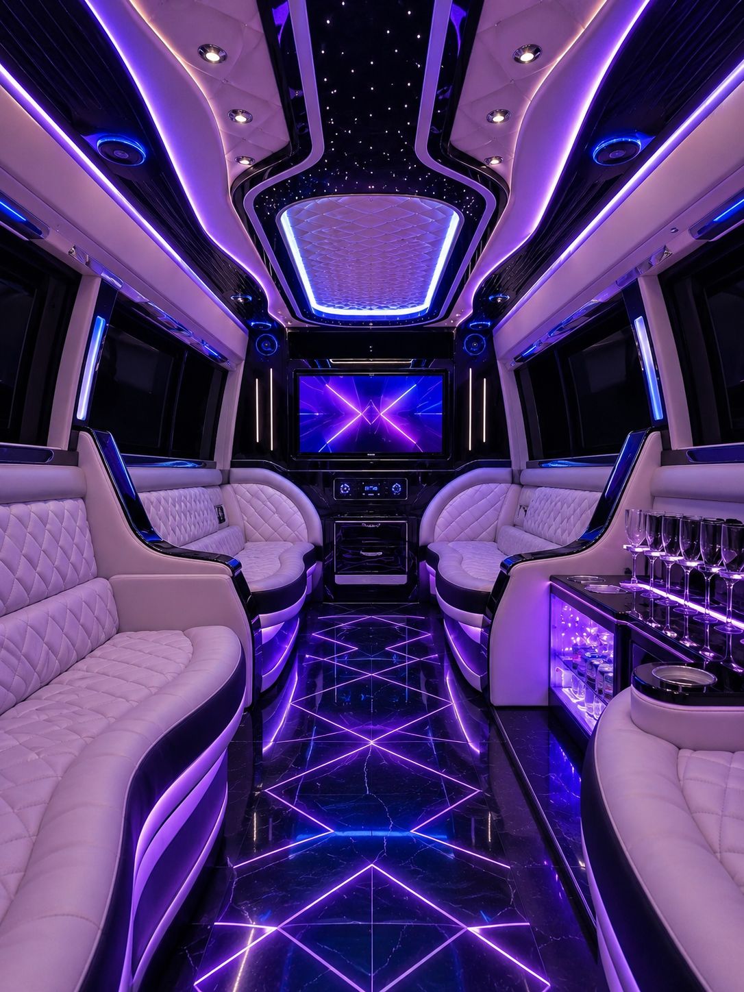 16-passenger Party LUX Van for Toronto group events and celebrations