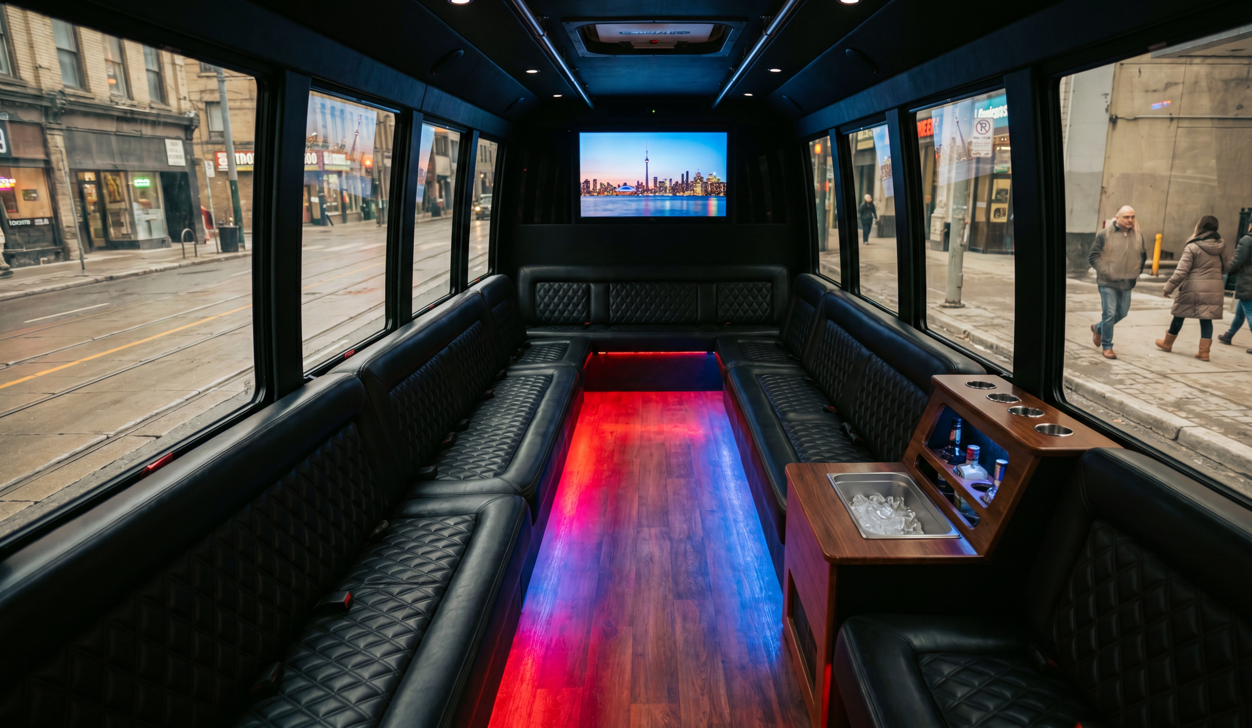 Party bus planning hero Toronto