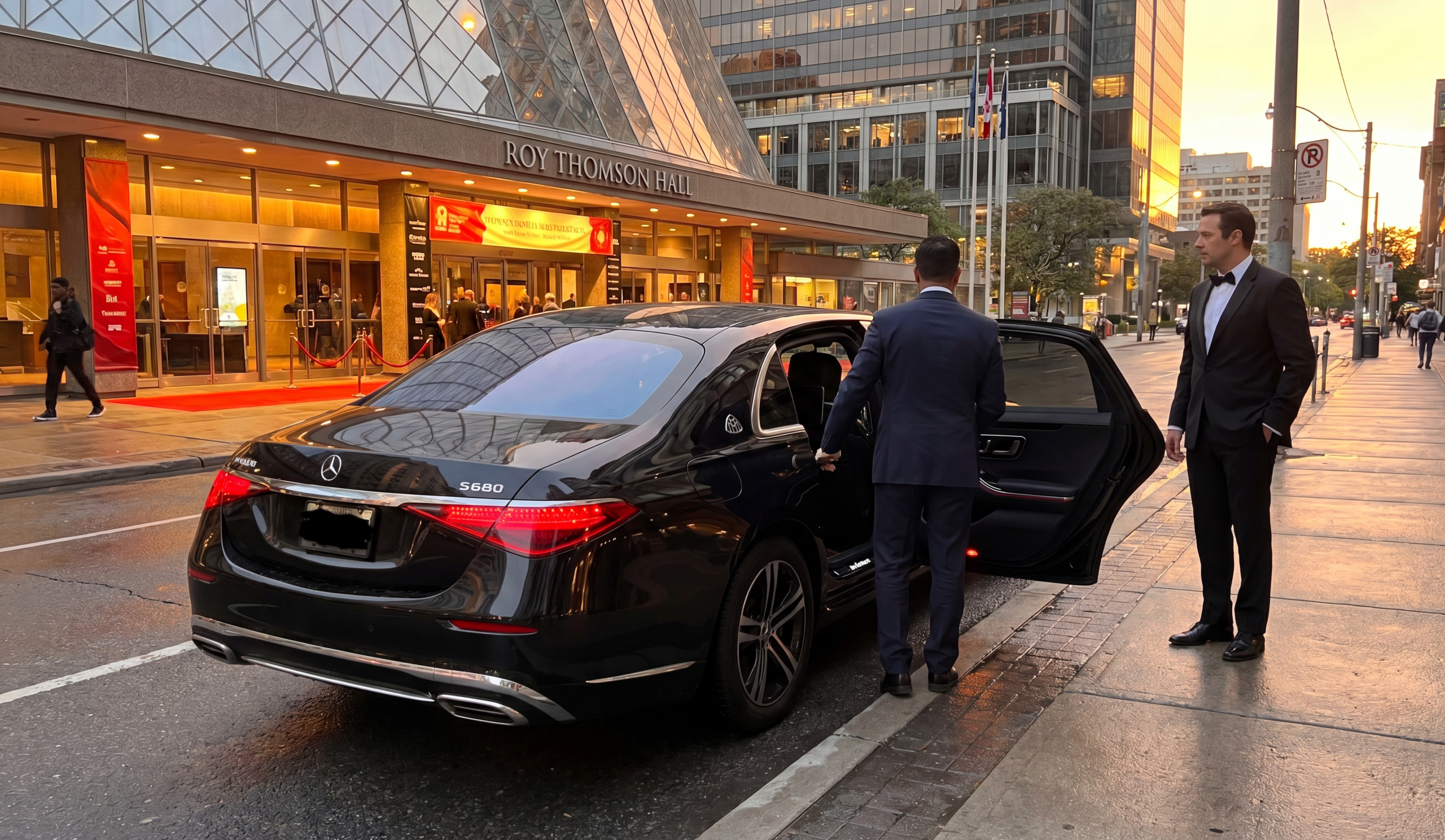 Escalade at Roy Thomson Hall gala red carpet