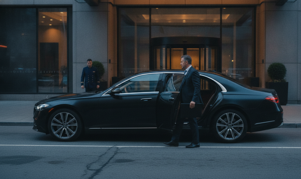 TIFF Toronto fleet-sclass - tiff sclass shangri la hotel pickup