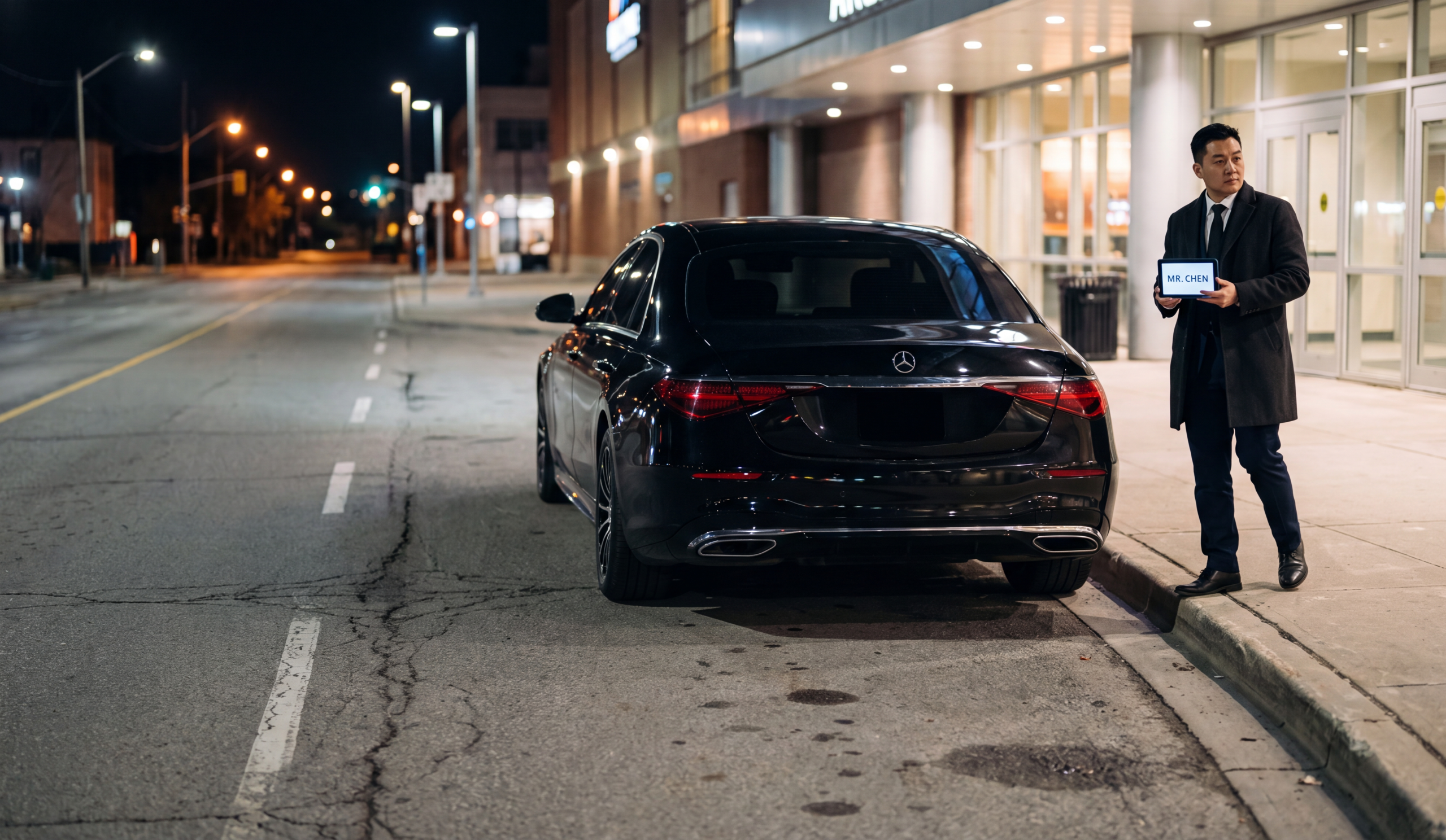 Meet and greet chauffeur service at TD Coliseum Hamilton